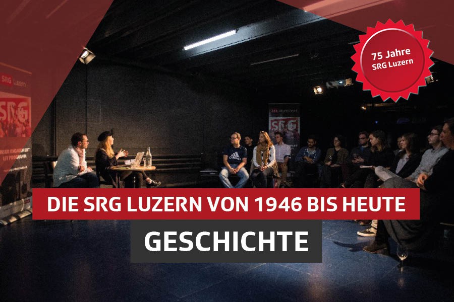 Symbol 75 Jahre SRG Luzern