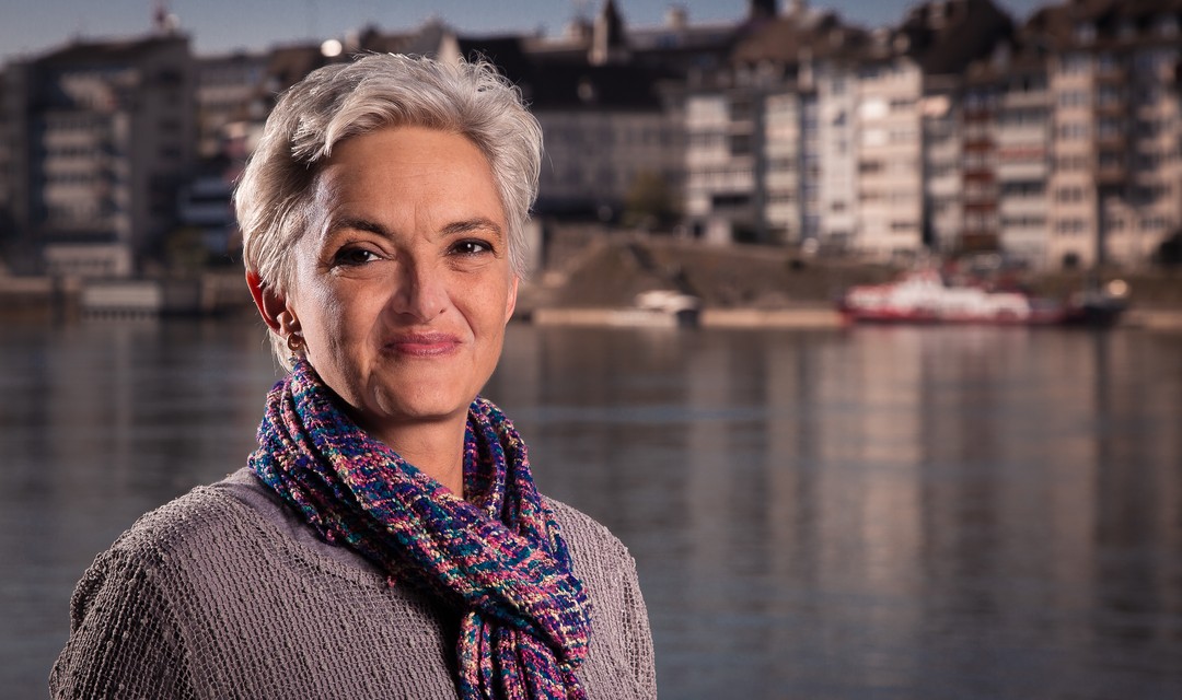 Porträt von Nathalie Anderegg in Basel am Rhein
