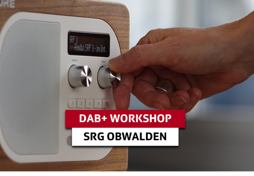 Bild von Workshop rund um DAB+ mit SRG-Experten offeriert von der SRG Obwalden