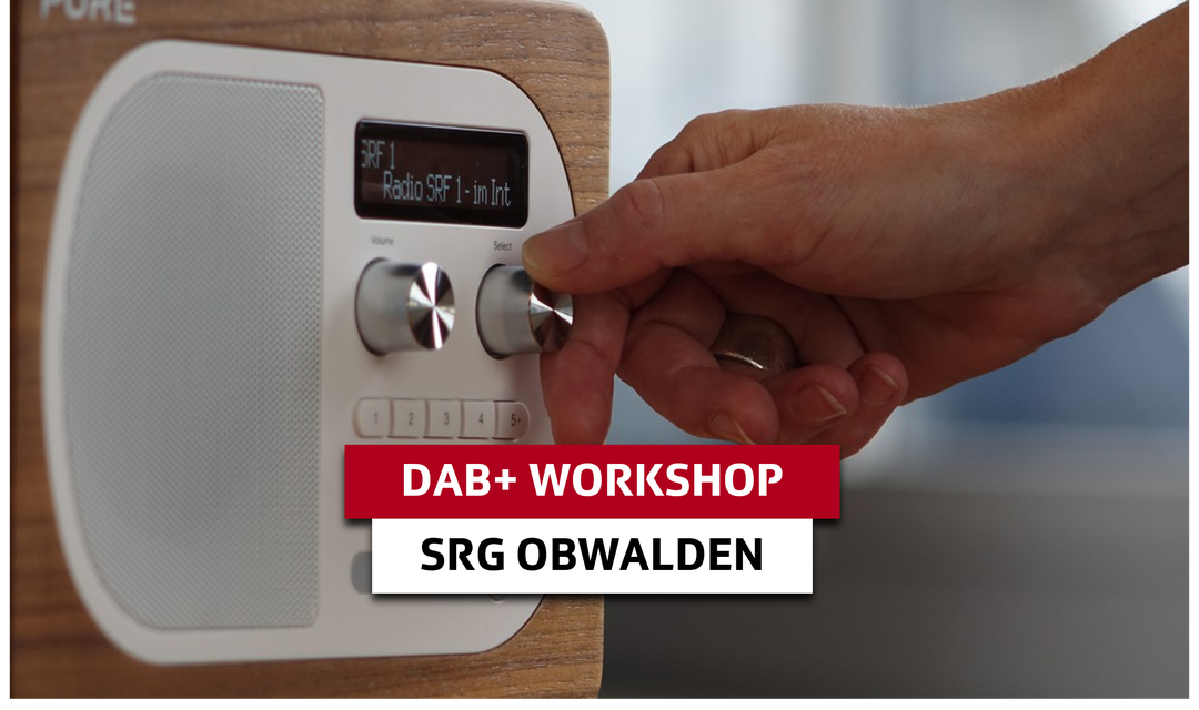 Bild von Workshop rund um DAB+ mit SRG-Experten offeriert von der SRG Obwalden