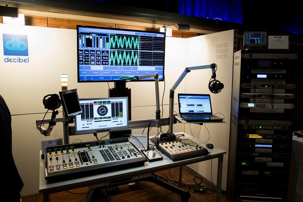 Digitales Radiostudio