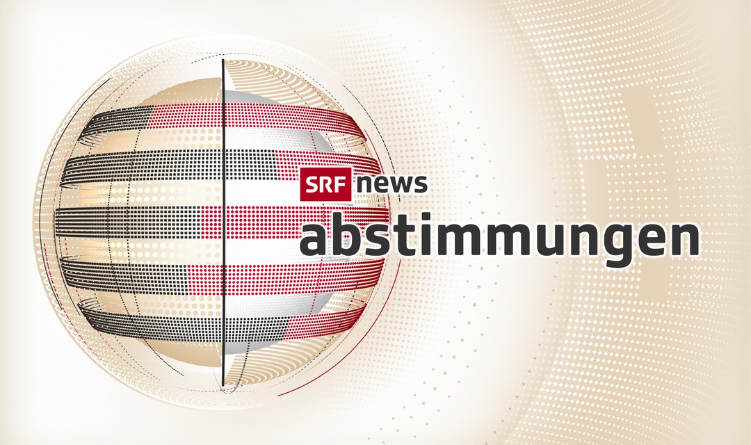 Das Keyvisual von SRF News mit der Aufschrift "Abstimmungen".