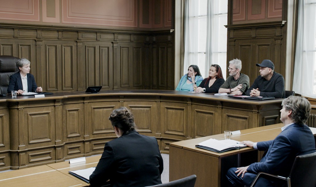 Bildausschnitt aus der Sendung das Tribunal