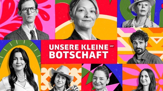 Bild von Einladung zur offenen Programmbeobachtung der SRF-Sitcom «Unsere kleine Botschaft»