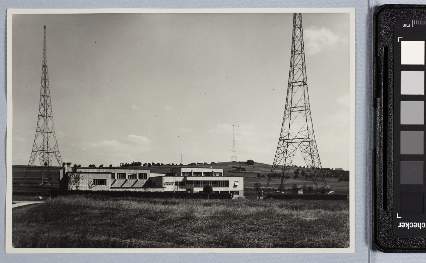 Radio Beromünster mit Sendetürme