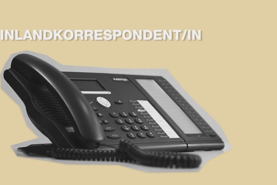 Bild von «Öpis mit Medie» Wie werde ich Inlandkorrespondent/in?