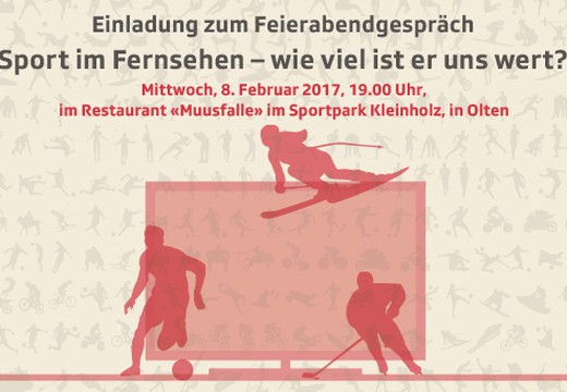 Bild von Feierabendgespräch «Sport im Fernsehen - wie viel ist er uns wert?»