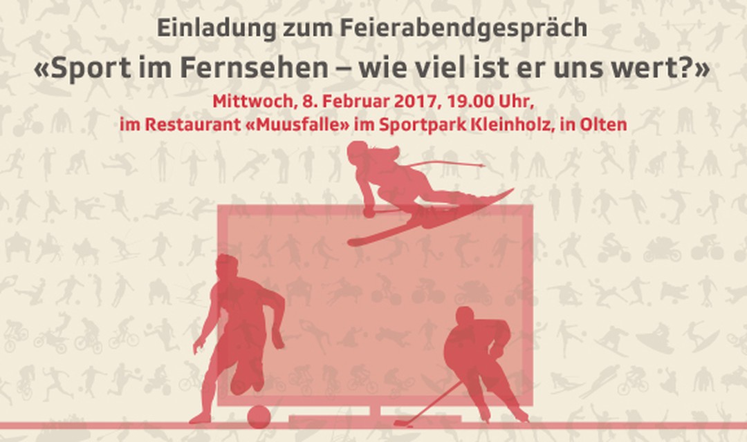 Bild von Feierabendgespräch «Sport im Fernsehen - wie viel ist er uns wert?»