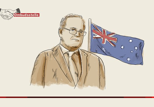Bild von «Rendez-vous» zu Premier Morrison beanstandet