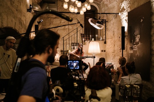 Bild von Behind the Scenes beim Dreh der Webserie «Nr. 47»