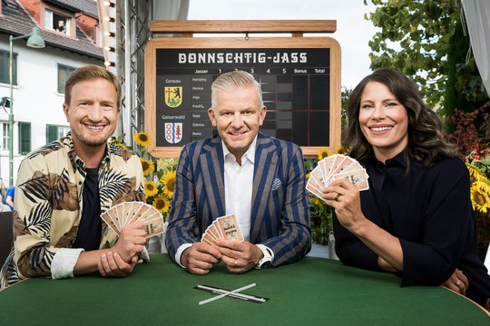 Bild von «Donnschtig-Jass»: Erfolgreiche Jubiläumstour endet mit einem Highlight