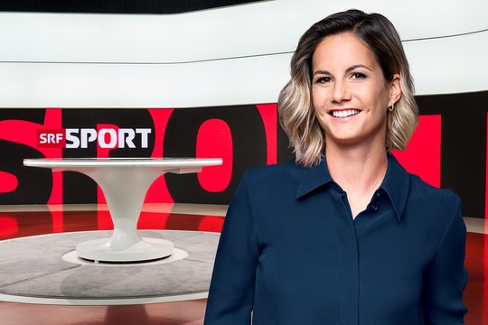 Bild von «Sportpanorama»: Fabienne Gyr stösst zum Moderationsteam
