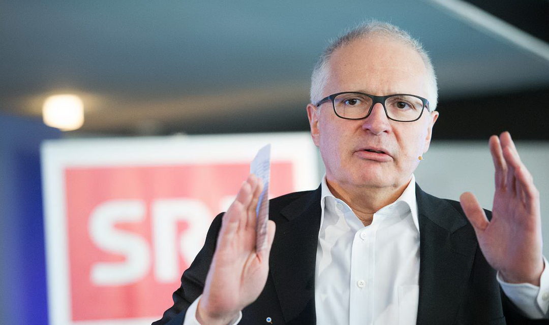 Bild von «Hallo SRF!» – das Publikum im Dialog mit SRF-Direktor Ruedi Matter 