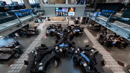 Bild von Neue Organisations- und Arbeitsstrukturen im Newsroom Zürich Leutschenbach