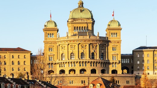 Bild von Besichtigung SRG Studio Bundeshaus und Parlamentsgebäude