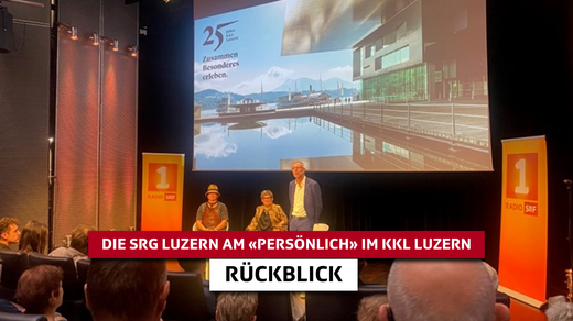 Teaserbild von Live aus dem KKL: Die SRG Luzern zu Gast bei «Persönlich»