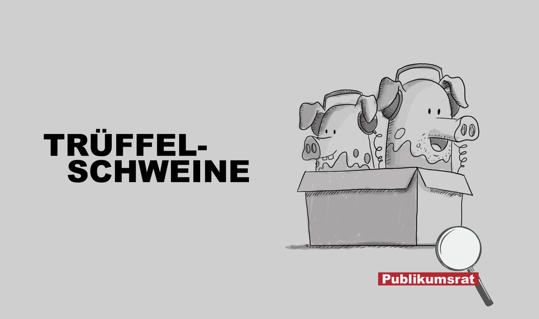 Illustration Trüffelschweine