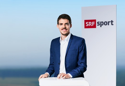 Bild von Steven Krucker ergänzt das SRF-Team im Strassenradsport