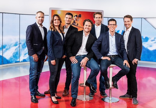 Bild von Neue Skiequipe bei SRF Sport