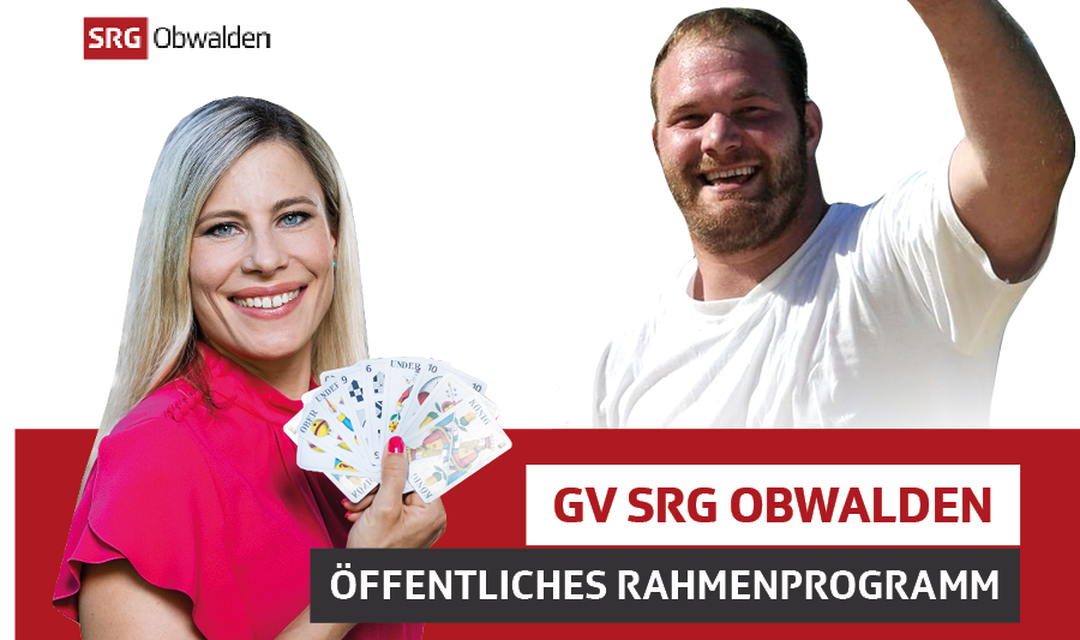 Bild von GV SRG Obwalden: Öffentliches Rahmenprogramm für alle Interessierten