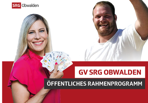 Bild von GV SRG Obwalden: Öffentliches Rahmenprogramm  für alle Interessierten
