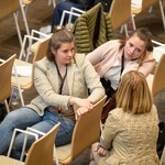 3 starke Frauen für die SRG Uri, im Uhrzeigersinn: Julia Trottmann, Stephanie Gisler (im Vorstand) und das wiedergewählte Mitglied in den Leitenden Ausschuss, Edith Baumann.