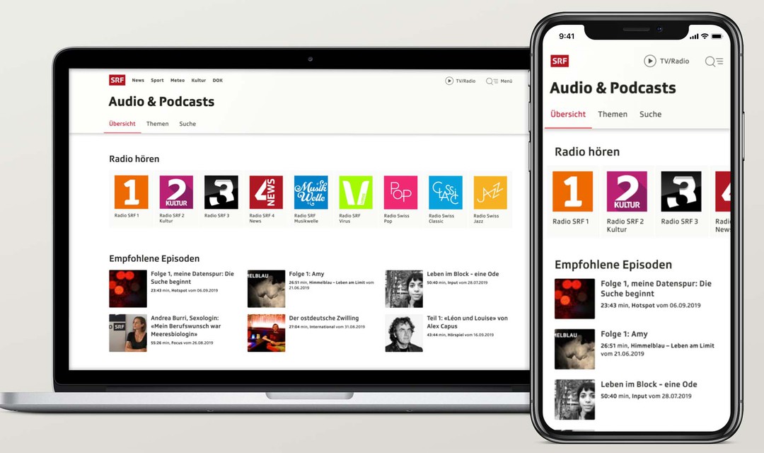 Bild von Neue Onlineplattform für Audio und Podcast