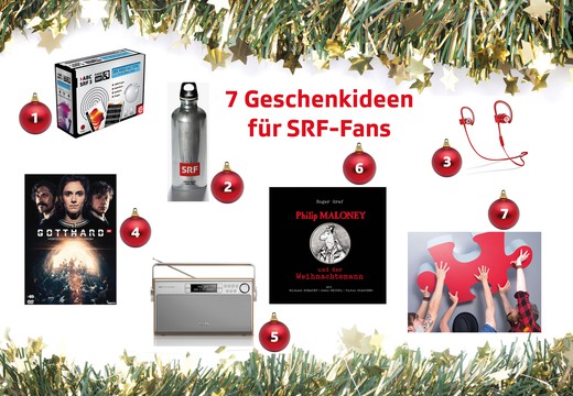 Bild von 7 Geschenkideen für SRF-Fans