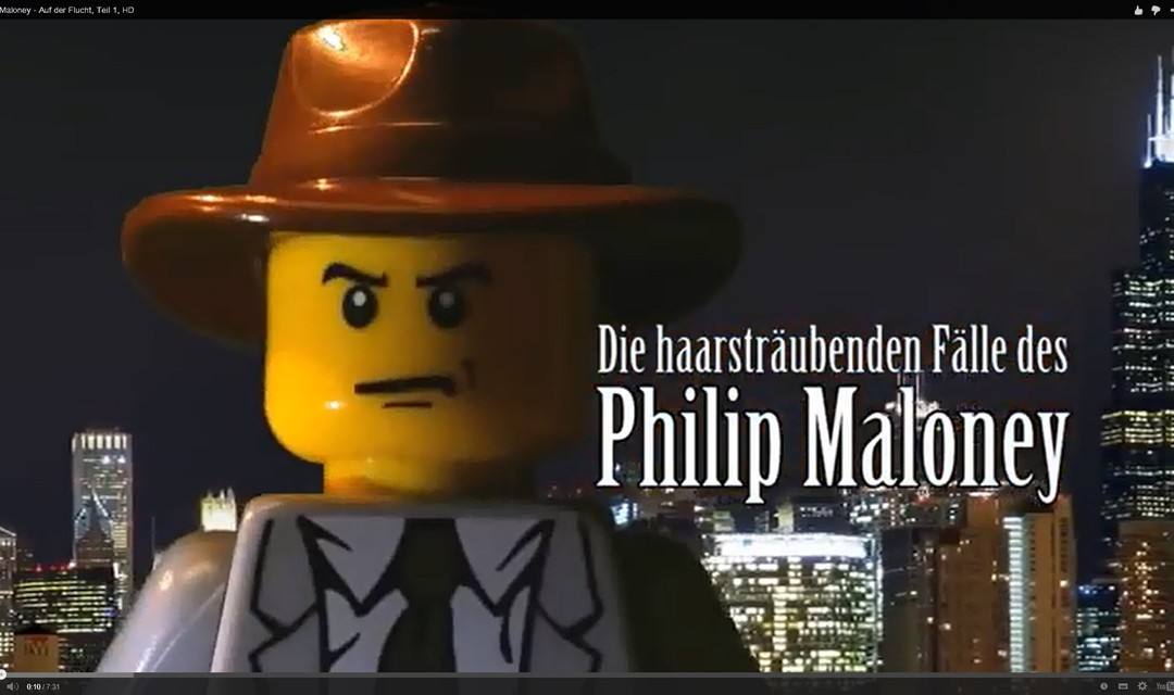 Bild von 25 Jahre Maloney: Lego-Trickfilm produziert