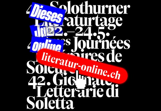 Bild von SRF zu den Solothurner Literaturtagen 2020