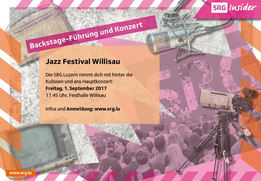 Bild von Jazz-Festival Willisau: Backstage-Führung und Konzert