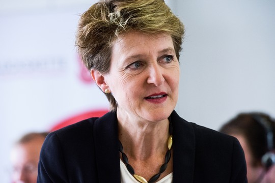 Bild von Austausch zur Zukunft der Medien mit Bundesrätin Simonetta Sommaruga
