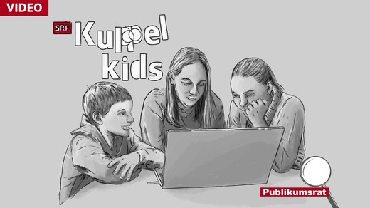 Bild von Im Fokus des Publikumsrats: SRF Kuppelkids
