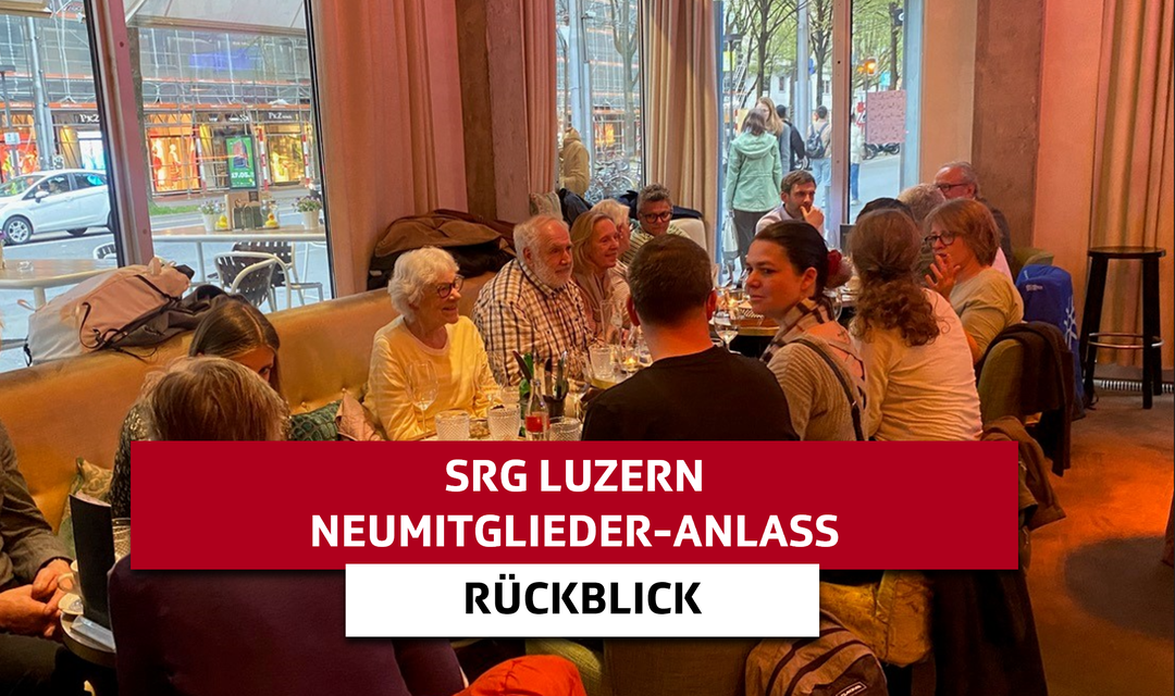 Bild von Neumitglieder-Anlass SRG Luzern