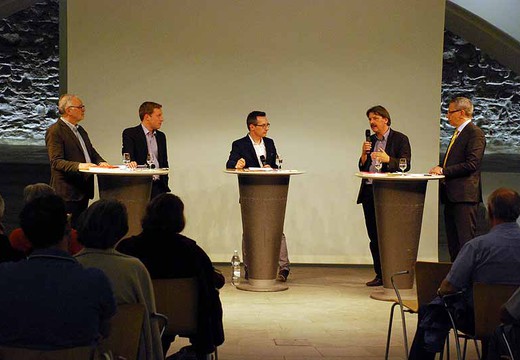 Bild von RTVG-Podium im Pfalzkeller St. Gallen