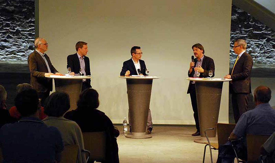 Bild von RTVG-Podium im Pfalzkeller St. Gallen