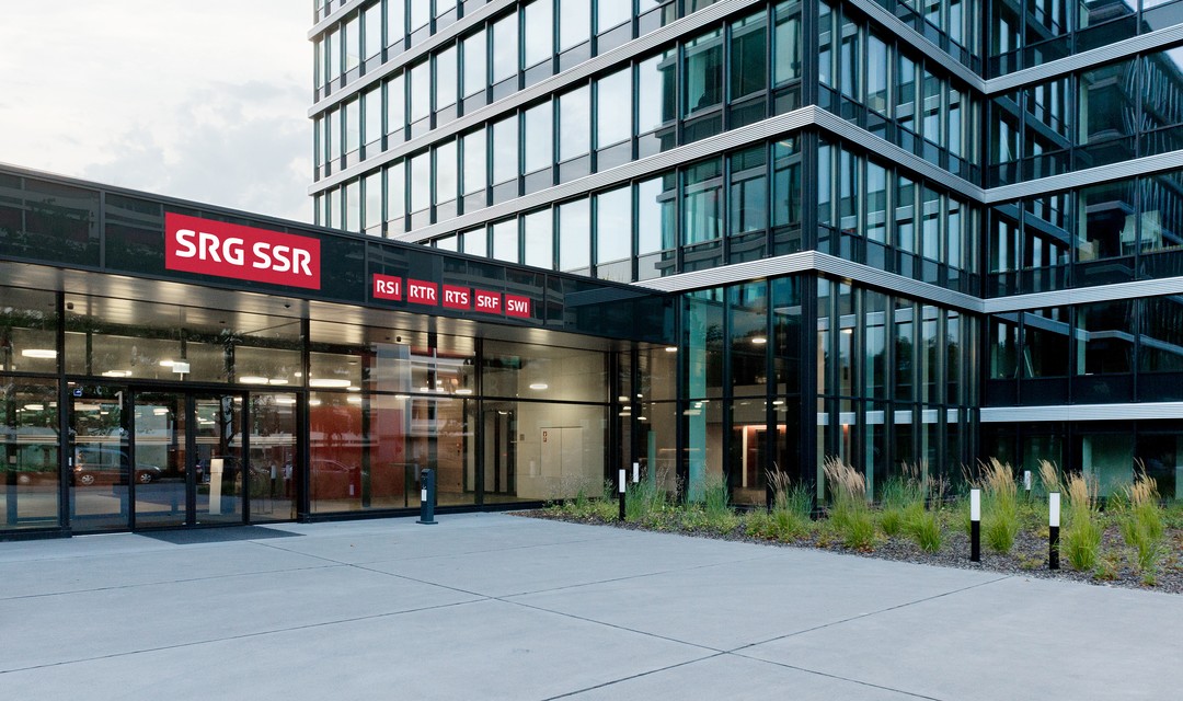 Foto des SRG-Hauptsitzes in Bern