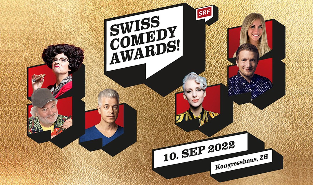 Keyvisual Swiss Comedy Awards