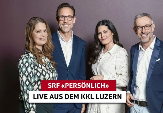 Bild von SRF1 Radio-Talk «Persönlich» im Schweizerhof in Luzern