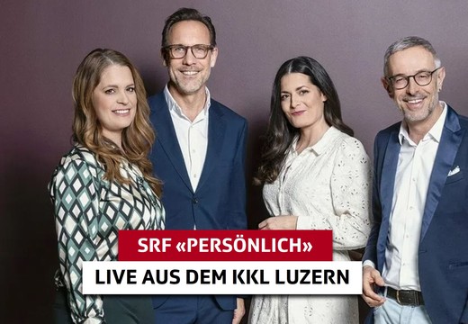 Bild von SRF1 Radio-Talk «Persönlich» im KKL in Luzern