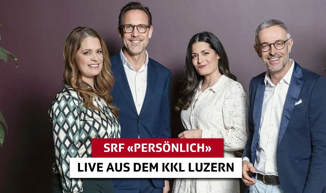 Bild von SRF1 Radio-Talk «Persönlich» im Schweizerhof in Luzern