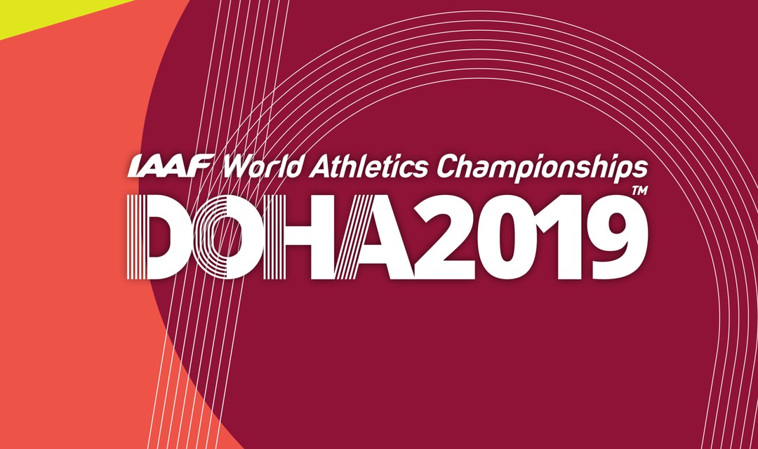 Keyvisual Leichtathletik-WM 2019 in Doha