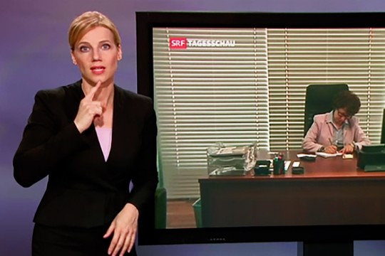 Bild von SRF zwei setzt zum Tag der Gebärdensprache ein Zeichen