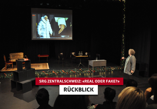 Bild von Ein Deep Dive in Künstlicher Intelligenz, Fake News und den zukünftigen Journalismus an der «Real oder Fake?»-Veranstaltung in Luzern