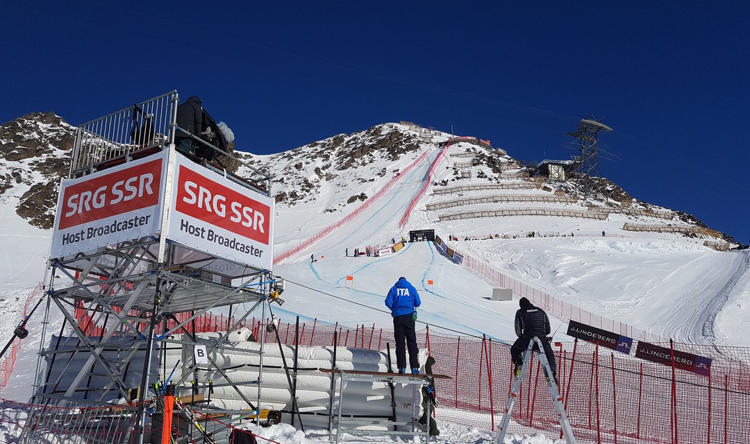 Bild von SRG SSR produziert die alpinen Skirennen der Olympischen Winterspiele 2018