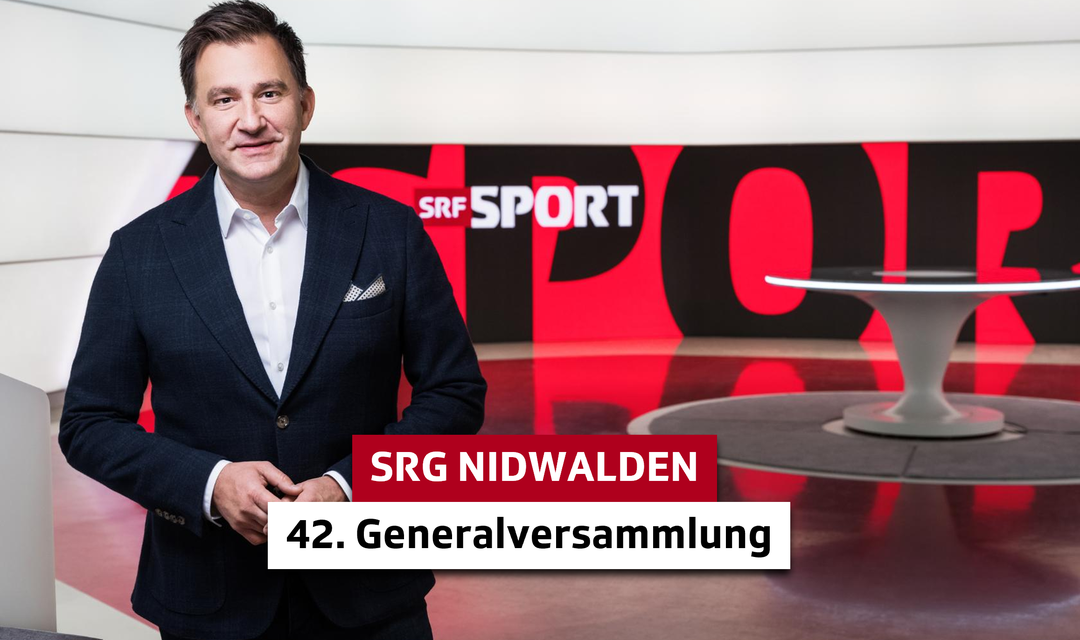 Generalversammlung 2023 SRG Nidwalden Sascha Ruefer