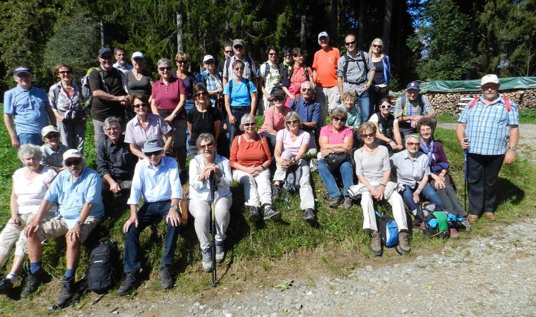 Gruppenfoto Radiowanderung