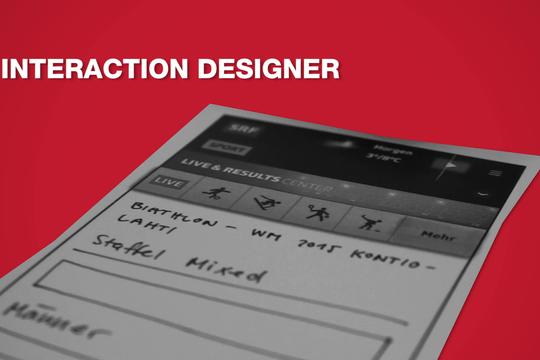 Bild von «Öpis mit Medie»: Was macht ein Interaction Designer?