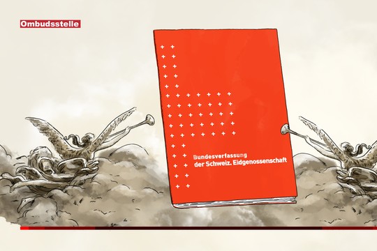 Bild von «Forum» über Gott in der Bundesverfassung war nicht suggestiv