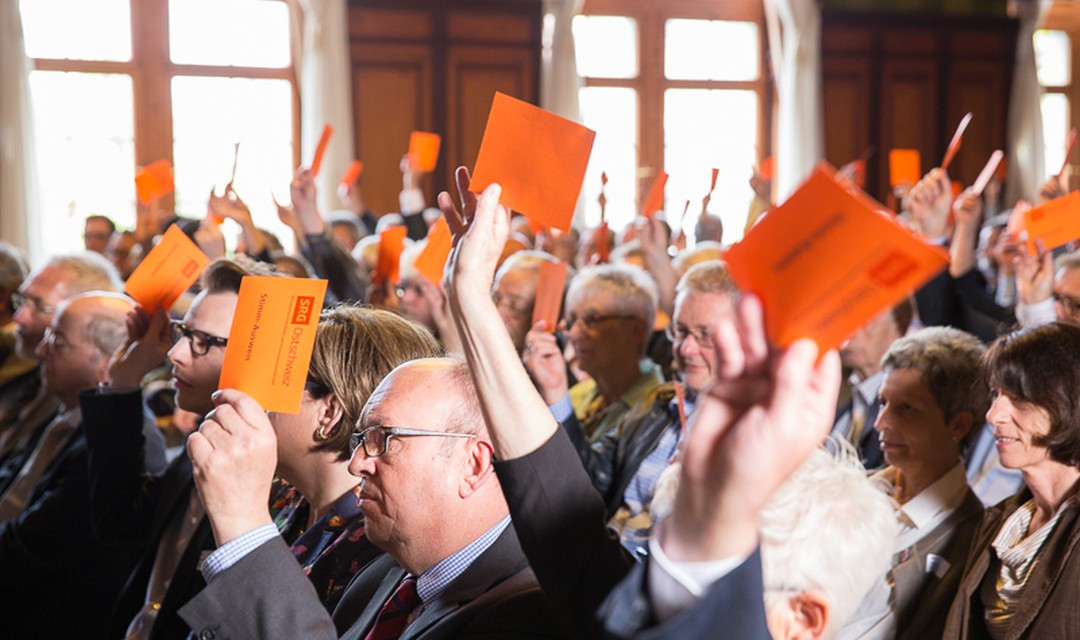 Bild von Fotogalerie 84. Mitgliederversammlung der SRG Ostschweiz in Weinfelden